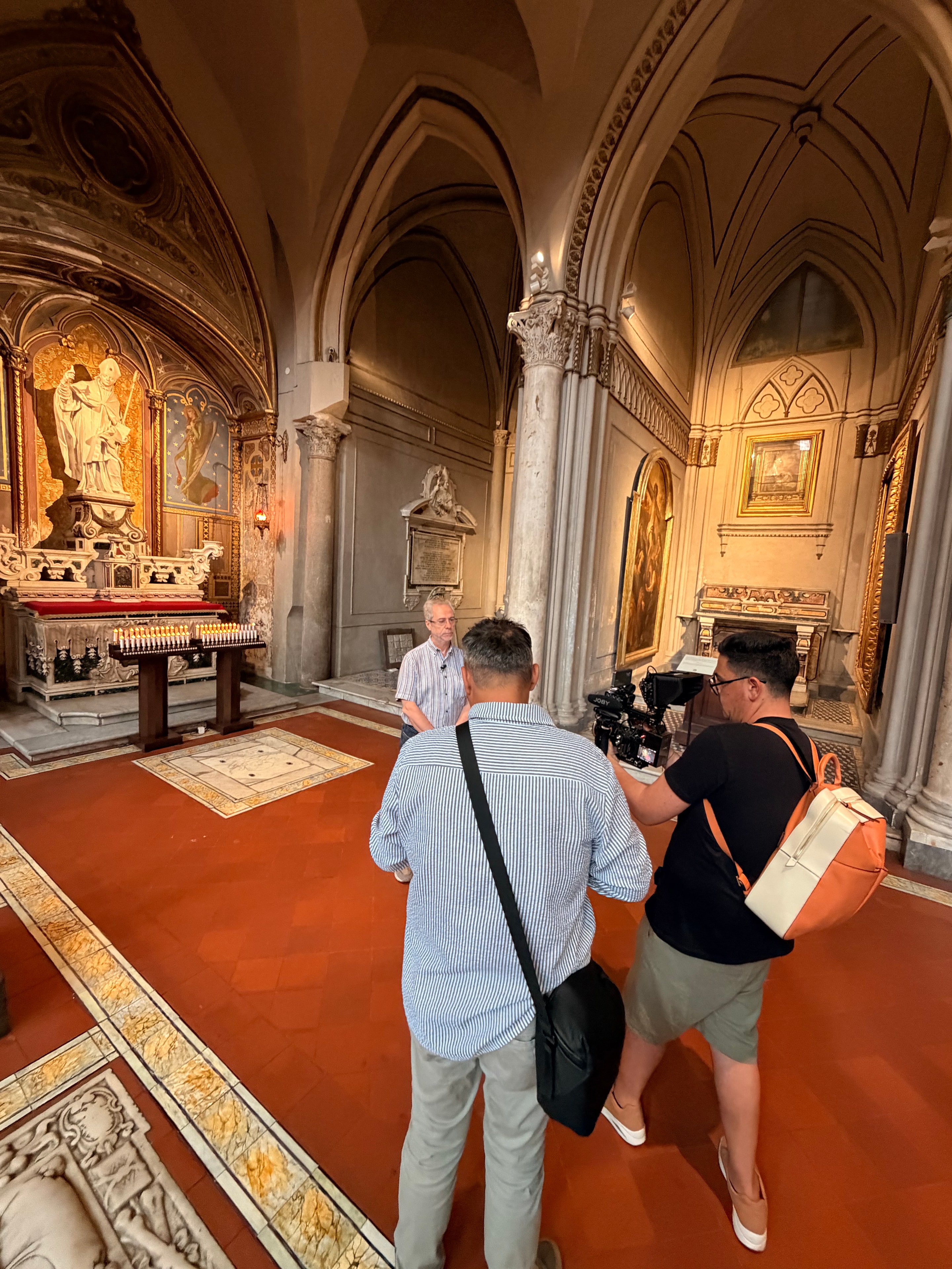 Streets of Little Italy — production still