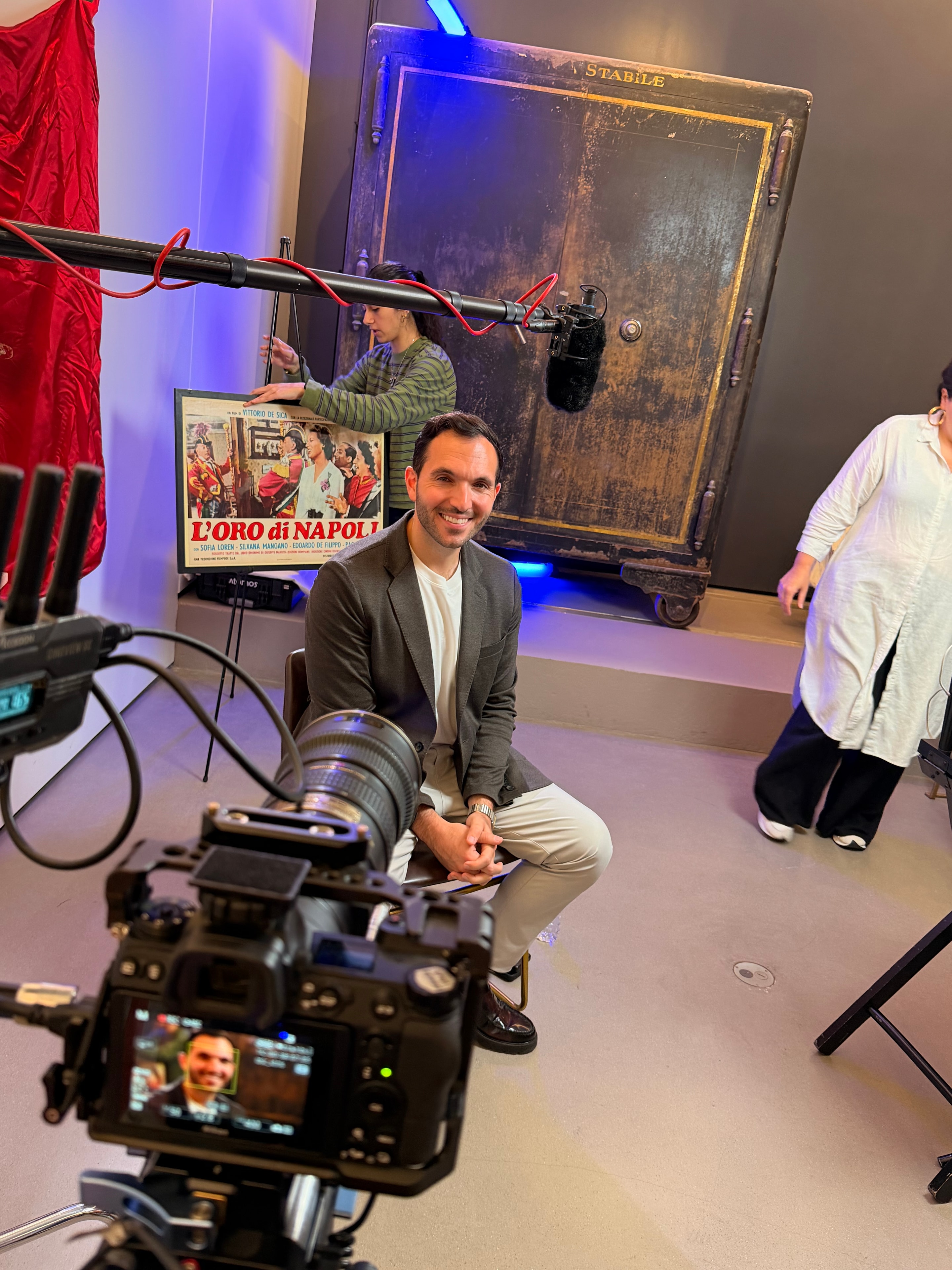 Streets of Little Italy — production still
